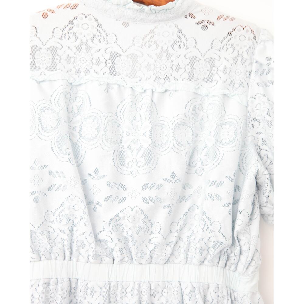 Pamela Love x RTR Blue Lace Victorian Dress Size XL - Picture 8 of 8